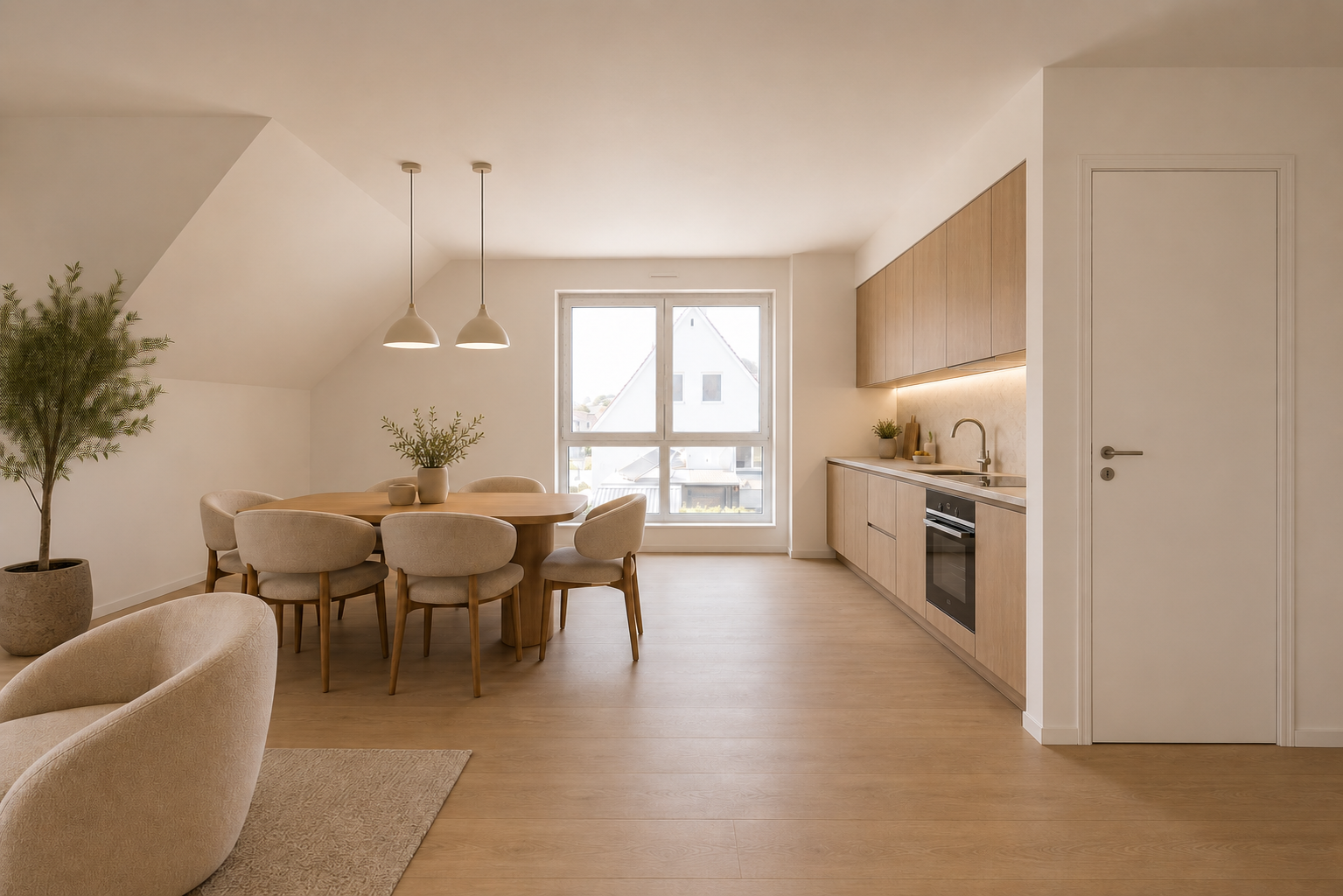 Visualisierung Wohnung Q 04 – B17 Landau-Queichheim