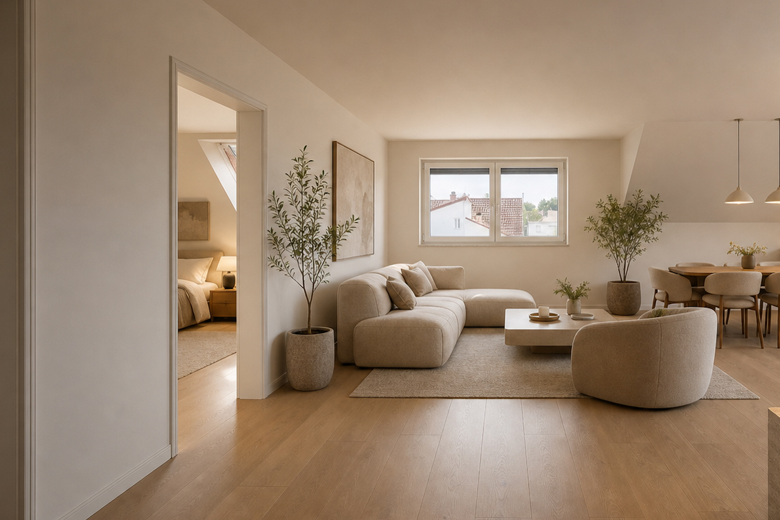 Visualisierung Wohnung Q 01 – B17 Landau-Queichheim